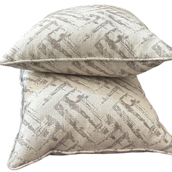 2 Large Couture Throw Pillows - Picture 12 of 12